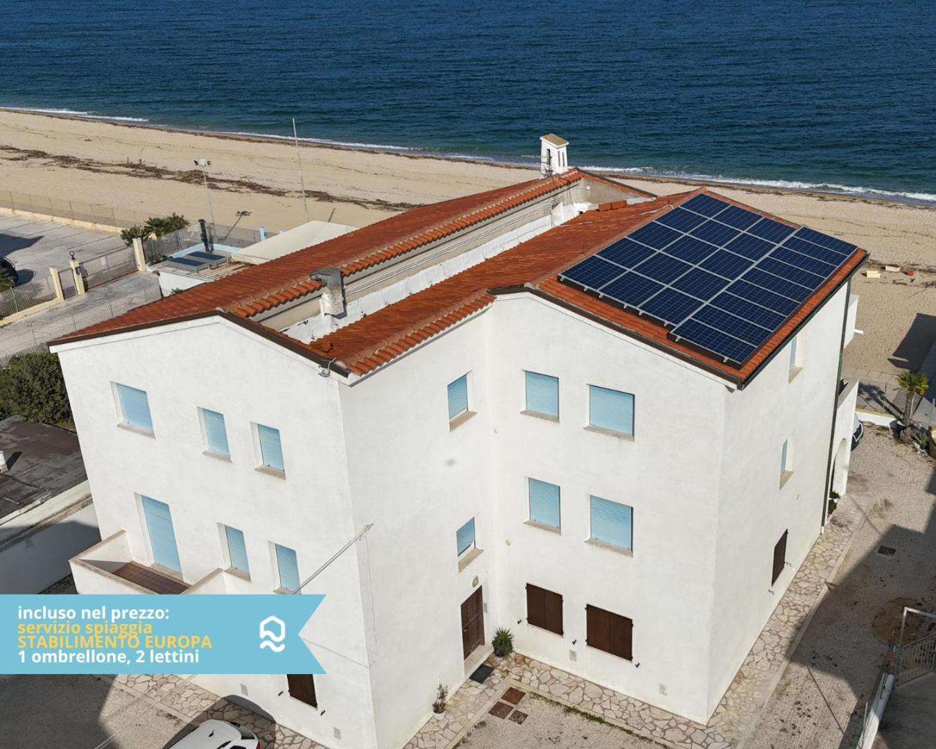 Rs316 - Marcelli, Bilocale In Residence Fronte Mare Pt Exterior foto